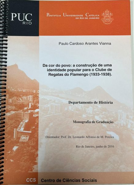 Da cor do povo: a construção de uma identidade popular para o Clube de Regatas do Flamengo (1933-1938)